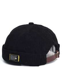 1pc Corduroy Elegant Gentleman Style Bucket Hat, Windproof, Sun Protection, UV Protection, 3D Design, Foldable, Fashionable & Versatile, Elegant Style, Soft & Comfortable, Breathable, Multi-Functional, Flattering Skin Tone, Slimming Face, Suitable For Beach, Outing, Hiking, Cycling, Travel, Commuting, Outdoor, Street, Dating, Trekking And Various Occasions - Multicolor - View 7