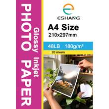 Glossy Inkjet Photo Paper, A4 Size, 180g/M², 20 Sheets - 20 Sheets - View 6
