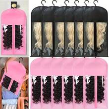 3pcs/2pcs/1pc Tas Penyimpanan Wig, Tas Penyimpanan Wig Portabel dengan Pengait Plastik, Tahan Debu dan Lembap, Pengait Wig, Praktis untuk Penyimpanan dan Perjalanan - View 8