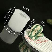 Christmas Plush Gloves & Boots Silicone Mold For Aromatherapy Candles, Resin Casting, Plaster Decor Home Slippers Ornament - S309--2 Christmas Glove Mold - View 8