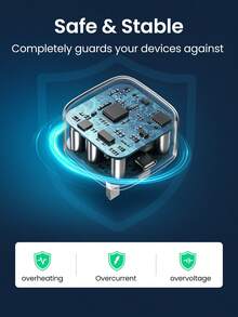 UGREEN PD 20W 快充適配器，兼容 Apple 20W USB-C 電源適配器，適用 5 系列 14 13 Pro Max，iPad Pro Air 2022 2023 2024，支持 Nan 快充 - 白色 - 查看 5