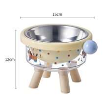 1pc Stainless Steel Heavy Duty Pet Bowl With Non-Slip Base, Anti-Tip, Large Capacity, Dishwasher , Stable Dog And Cat Feeding Station, Premium Quality - multicolor - View 6