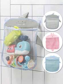 1/2pcs Colorful Mesh Bathroom Storage Bag, Hanging Multi-Function Storage Basket With Organizer Net, Bathroom Accessories Shower Caddy - Multicolor - View 1