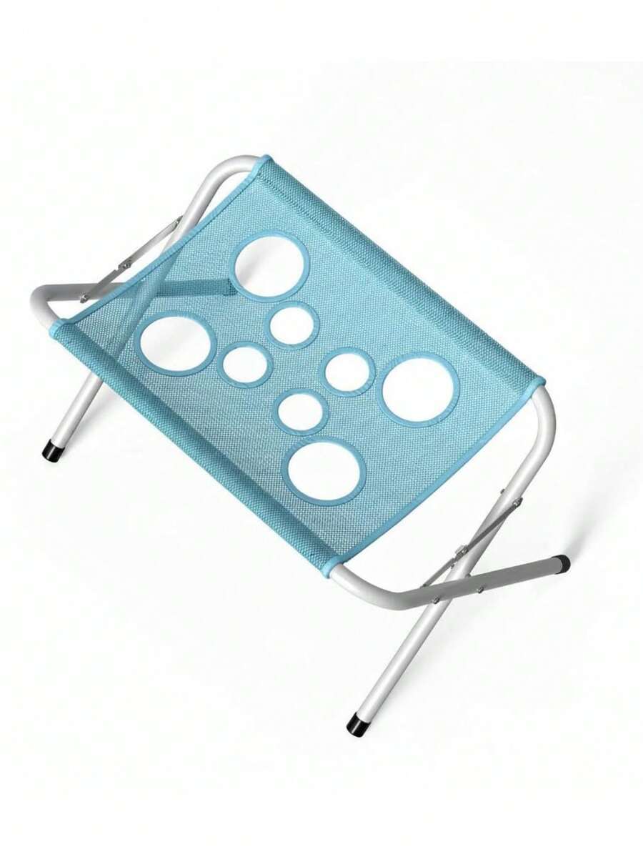 1/5pcs Grooming Pet Bath Stand Mesh Bathing Station Foldable Metal Structure With Quick Surface And Strap Suitable For Pet Washing Maintenance Travel Grooming, Foldable Metal Structure With Quick Surface And Strap, For Pet Washing Maintenance - Multicolor - View 1