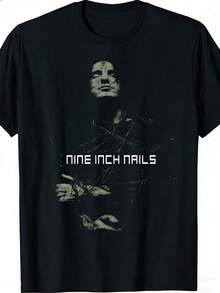 Men T-Shirts - 黑色 - 查看 7