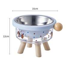 1pc Stainless Steel Heavy Duty Pet Bowl With Non-Slip Base, Anti-Tip, Large Capacity, Dishwasher , Stable Dog And Cat Feeding Station, Premium Quality - multicolor - View 8