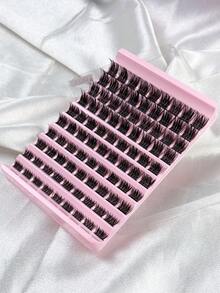 90pcs DIY False Eyelashes Cluster Lashes Natural Look Thick Look Soft And Fluffy Individual Lashes Lash Clusters Individual Lashes False Eyelashes Suitable For Beauty Enthusiasts - D - View 9