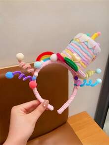 Twist Tie Handmade Headband Finished Product Birthday Hat Home Photography Prop Creative Headband Hair Clip - View 8