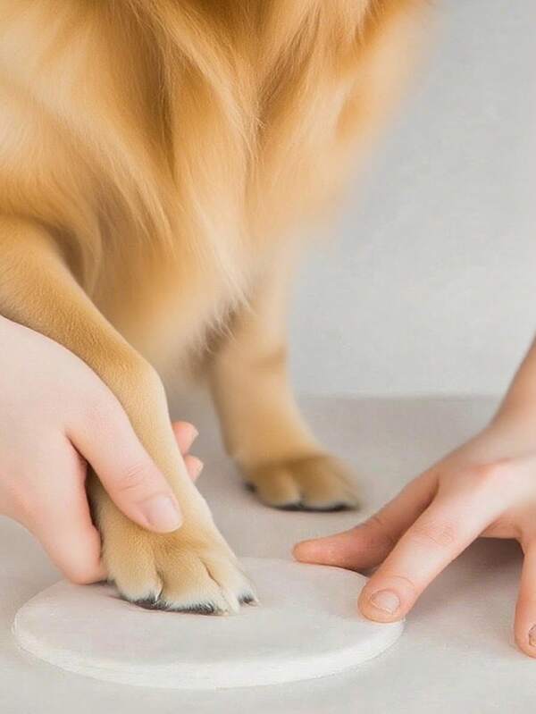 20g Soft Clay Pet Paw Print & Footprint Mold | DIY Hand & Footprint Fluffy Material, Pet Memorial & Rainbow Bridge Comfort Gift, Pet Remembrance | Paw Print