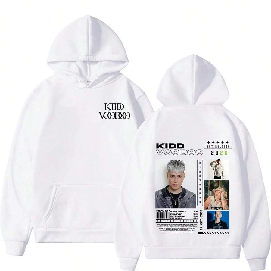 Men Hoodies - 白色 - 查看 1