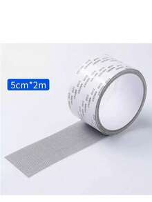 1 Rollo de Cinta Adhesiva para Reparación de Pantallas, Impermeable, Resistente a Desgarros, a Prueba de Insectos, Adecuada para Reparación de Tela y Pantalla, Aplicable para Reparación de Ventanas de Dormitorio/Cortina, Cocina, Accesorios de Cocina, Artículos Esenciales de Cocina - A - Ver 16