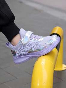 Girls' Fashion Outdoor Sports Running Shoes 2026 New Autumn Athletic Sneakers - Purple - View 2