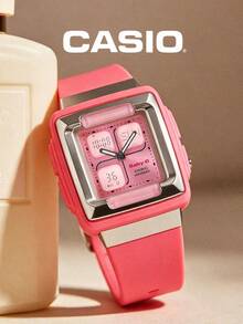 Koleksi Jam Tangan Elektronik Tahan Air Multifungsi CASIO, Jam Tangan Minimalis Serbaguna untuk Komuter dan Pelajar, Jam Tangan Olahraga Tahan Aus Minimalis dengan Timer dan Fungsi Tambahan untuk Komuter dan Komuter - Satu-Ukuran - View 9