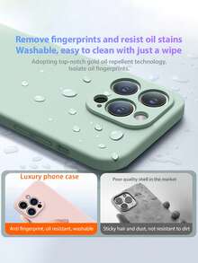 VRNOEI Minimalist Vintage White Matte Shockproof Phone Case, Compatible With IPhone 17 Pro Max, 11 13 12 14 15 16 Pro Max, Lens Protection, Series Phone Case, Unisex Phone Case Accessory - Antique White - View 5