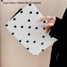 Heart, Bow And Other Pattern Painted Effect Tablet Protective Case With Stand, Compatible With Honor 8/9/10/X8/X8A/X9/X8Pro/X9Pro, MatePad SE 11 Inch/MatePad 11 Inch/11.5 Inch, MatePad Pro, Apple 10th/11th Gen 2025 (A16), Galaxy Tab A7/A9 And Other Popular Models - Style 10 - View 7