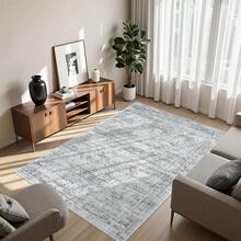 Alfombra de pasillo antideslizante para dormitorio, alfombra lavable con reverso de goma - Alfombra suave de pelo corto para cocina, lavandería, baño (61 x 244 cm, beige/marfil) - Gris Claro - Ver 7