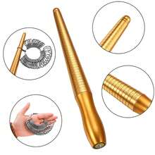 Expansor de anillos profesional, martillo para anillos con de dedal, instrumento de medición de anillos, medidor de dedos, herramienta de joyería para bricolaje, herramienta de medició - martillo de goma - Ver 6