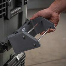 TRACK-LOCK Wall Mount Storage System - FS1519 - Grey - View 5