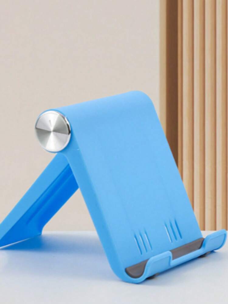 [5 Colors Available] 1/2pcs Premium Foldable Portable Phone Stand, Thickened ABS Material Adjustable Multi-Angle Desktop Support, Lightweight Pocket-Sized Non-Slip Phone Tablet Universal Holder, Essential Accessory For Office Home Travel - Multicolor - View 16