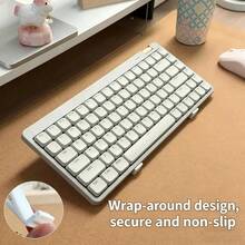 Universal Ergonomic Keyboard Stand/Non-Slip Desktop Stand, Suitable For Office And Gaming, Adjustable Design, Provides Comfortable Typing Support, Sturdy And Stable, Ideal For Remote Workers And Students; Durable Keyboard Tray/Riser, Combines Desktop Decoration And Office Accessory Functions. - Desktop - View 7