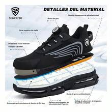 HACKLEY Men Work & Utility Shoes - Black - View 3