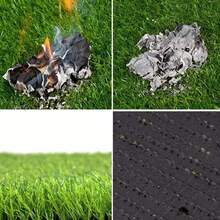 Césped Artificial Alfombra 2m x 5m Pasto Sintético Suave, Impermeable para Patio, Terraza, Decoración Exterior, Mascotas y Zonas de Juegos - Alfombra de césped 2*5m - Ver 9