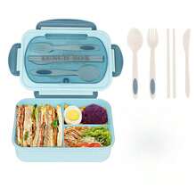 Portable Leak-Proof Lunch Box, Microwave & Dishwasher Divided Meal Box For Office School Picnic - Lunch Box - View 12