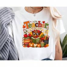 Women T-Shirts - 白色 - 查看 7
