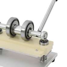 HaroldDol Leather Cutting Machine, Embossing Plate Manual Die Cutter, Leather Embossing Machine, Dual Guide Shafts Die Cut Machine For Various Of Materials, 6.1in Max. Material Feed Width[Ideal Daily Accessory] - Default@YSVITX-000100 - View 8