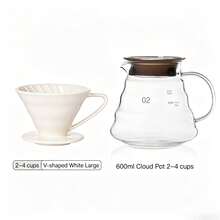Cangkir Saringan Kopi Keramik, Set Kopi Tetes Manual, Corong Saringan, Jaring Saringan Bubuk Kopi, Saringan Teko Kopi Luar Ruangan - MultiWarna - View 23