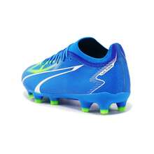 Puma Spring/Autumn Unisex Long Stud Football Shoes ULTRA Lightweight Sports Shoes 10734703 - Electric Blue-white-dark Green - View 7