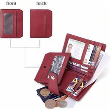 Women Wallet & Check Holder - 3-red Wine - View 3