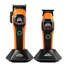 BRDCLIP Professional Hair Clipper Set Vector Motor 13000RPM Hair Trimmer With Base Electric Shaver Metal Body LED Indicator Light Barber Shop Machine BRD-2601/BRD-2602/BRD-2603 - Multicolor - View 19