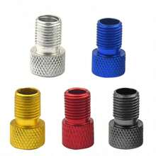 4pcs Quick Release Valve Adapters, Suitable For Mountain Bikes And Motorcycles, Durable And Easy To Use, Tire Inflation Accessories, Universal Essential Cycling Accessories - Multicolor - View 6