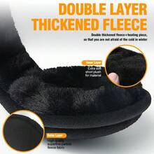 Winter Unisex Warm Plush Ear Muffs, Plush Thickened Warm Ear Muffs, Outdoor Cycling Skiing Plush Ear Muffs - A - View 2