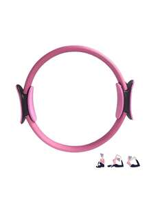 de Yoga, Anillo de Yoga, Banda en Forma de 8, Cuerda para Saltar, Banda de Resistencia, Bolsa con Cordón, Banda para Sentadillas, Pelota de Yoga, Equipo de Fitness para el Hogar, Set de Yoga para Mujeres, Equipo de Fitness para el Hogar, Set de Entrenamiento Deportivo, Adecuado para Uso de Entrenamiento en Casa - Negro - Ver 1