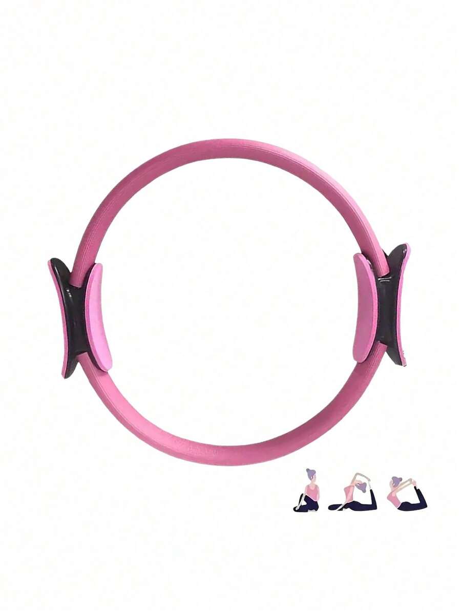 de Yoga, Anillo de Yoga, Banda en Forma de 8, Cuerda para Saltar, Banda de Resistencia, Bolsa con Cordón, Banda para Sentadillas, Pelota de Yoga, Equipo de Fitness para el Hogar, Set de Yoga para Mujeres, Equipo de Fitness para el Hogar, Set de Entrenamiento Deportivo, Adecuado para Uso de Entrenamiento en Casa - Negro - Ver 1