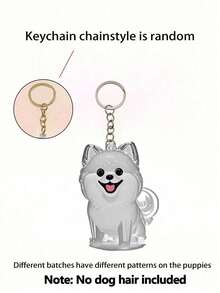 Pet Hair Memorial Keychain, Pet Breed Design - Transparent Pet Hair Storage Box, Can Be Used As Memorial Dog Breed Keychain, Multi-Functional Pet Memorial Pendant, Hair Memorial Storage Box, Pet Hair Preservation Memorial - Ideal Choice To Cherish Your Beloved Pet - Pet Accessories - Unique Personalized Pet Accessories - Multicolor - View 17