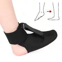 1pc Foot Drop Correction Brace Ankle Orthosis Support, Adjustable Foot Splint, Suitable For Plantar Fasciitis Night Stretching, Correcting Foot Inversion/Eversion, Unisex Plantar Fasciitis Night Correction Sock - Multicolor - View 7