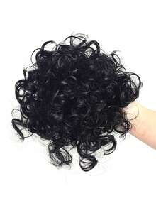 Naturally Voluminous Curls With An Adjustable Drawstring Hair Tie, Available In Multiple Colors. Stylish Updo Suitable For Everyday Wear. - Multicolor - View 14