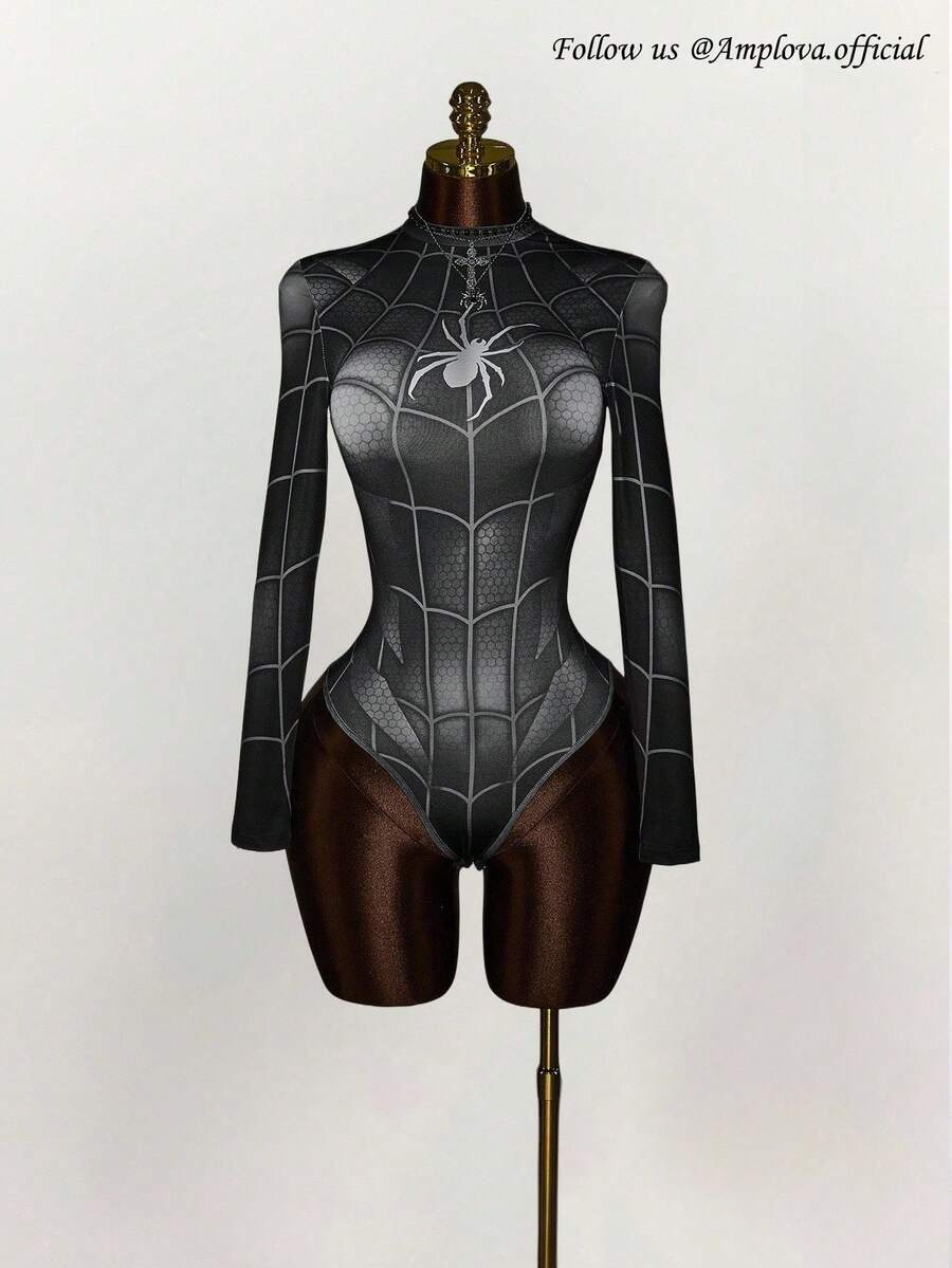 Plus Size Cosplay Clothing - Black - View 1