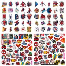 Panini ملصقات وجه DIY بموضوع الأبطال الخارقين، ملصقات شخصيات مارفل مناسبة لزجاجات المياه وأجهزة الكمبيوتر المحمولة وألواح التزلج والحقائب وأغطية الهواتف والديكور DIY وهدايا الحفلات - أنماط عشوائية - مشاهدة 6