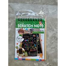 Art Paper Coil Scratch Art Book, Colorful Portable Scratch Painting, Creative Thickened, 1 Book With 8 Pages, Includes 1 Bamboo Pen, Student DIY Free-Hand Drawing Book, Educational And Fun, Doodle Art Scratch Painting Book, Multiple Styles Available - Multiple - View 14