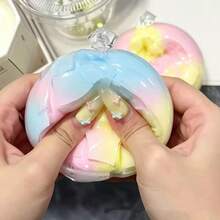 Bestselling Crispy Shell Squeeze Ball Stress Relief Wax Handmade Soft Crunchy Sound-Activated Bursting Squishy Toy - Multicolor - View 2