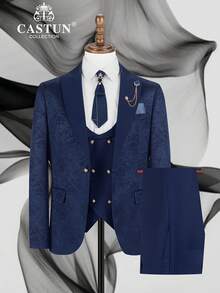 Traje de hombre - Conjunto azul oscuro - Ver 8