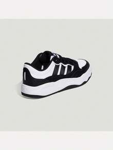 Adidas Unisex Lite Shuffle Low-Top Sports Casual Shoes KZ6685 - Black and White - View 3