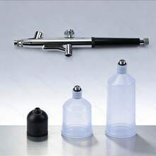 Boquilla para tatuajes, aerógrafo portátil, boquilla de 0.3 mm, pistola de pulverización de acción simple para arte de uñas, pintura de modelos, manualidades, versátil. - Rosa Oxidada - Ver 5