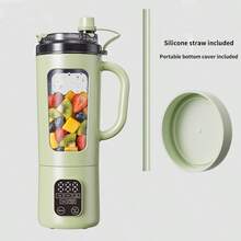 Gelas Jus Portabel untuk Memeras Buah Segar, Kapasitas Besar, Anti Bocor, Mudah Dibersihkan, Gelas Jus Berkualitas Tinggi dengan Berbagai Pilihan Warna, Gelas Pencampur Buah dan Sayuran Multifungsi, Gelas Milkshake - MultiWarna - View 9
