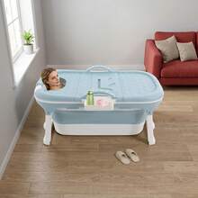 SanBouSi Freestanding Foldable Bathtub Foldable Tub Large Portable Tub - 1PCS - View 7