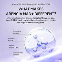 arencia أرينسيا - حقنة معززة NAD+ - معزز البشرة 30 مل - سيروم الوجه - Collagen - مشاهدة 2